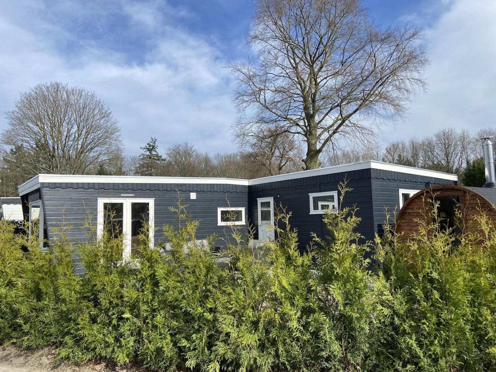 Veluwe Vakanties Chalets With Private Barrel Sauna - With Pool Bar And Restaurant Facilities In The Veluwe National Park พุทเทิน ภายนอก รูปภาพ